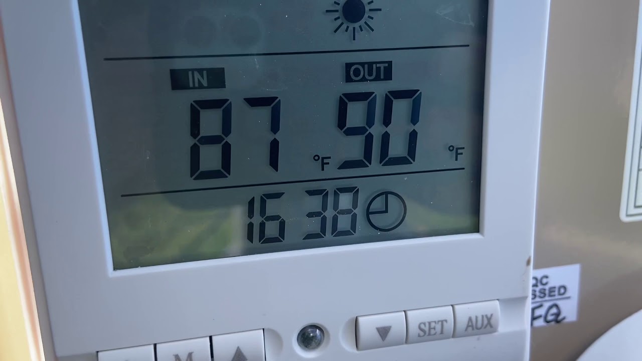 FibroPool FH-120 temperature adjustment