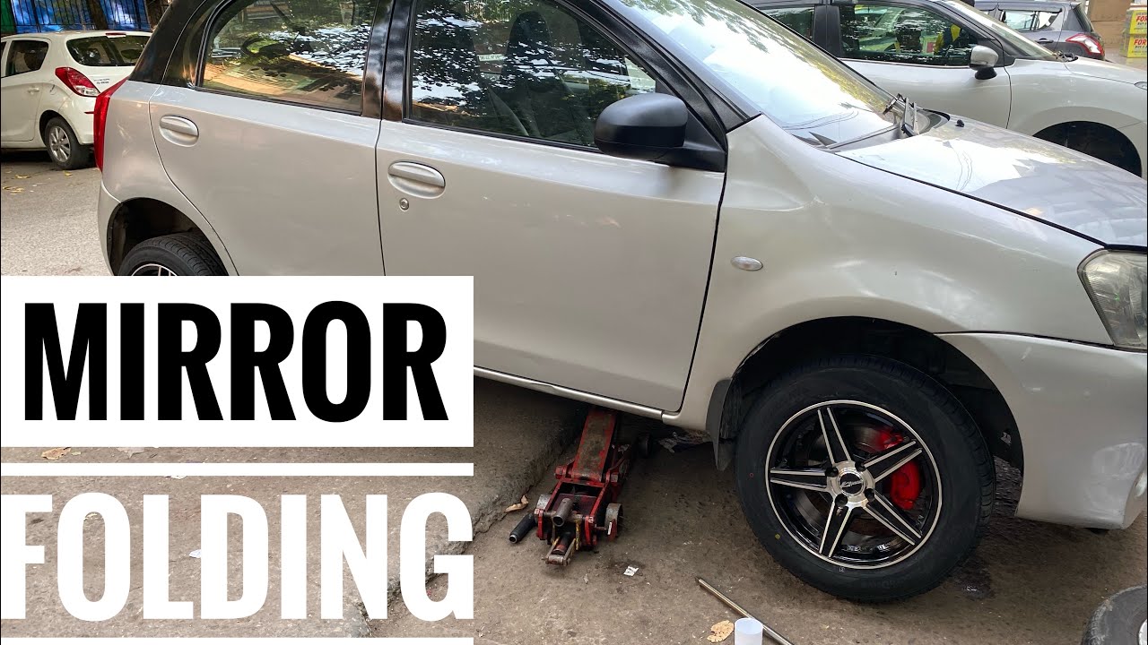 Toyota liva modified part-2 Mirror folding automatic