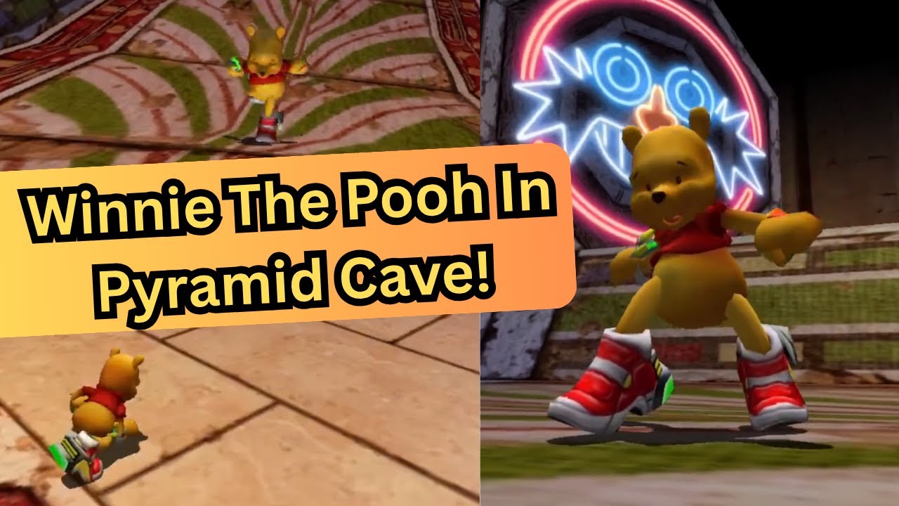 Winnie The Pooh In Pyramid Cave!