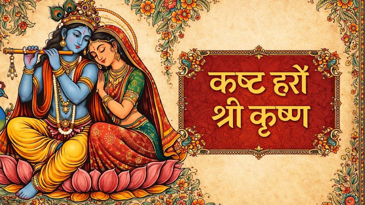 🌺Kasht Haro Shri Krishna | shree Krishna Bhajan | Radha Krishna Bhakti 🙏