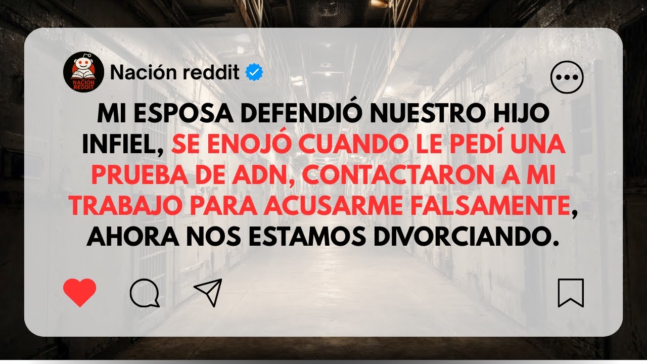 Mi esposa defendió nuestro hijo infiel, se enojó cuando le pedí una prueba de ADN...