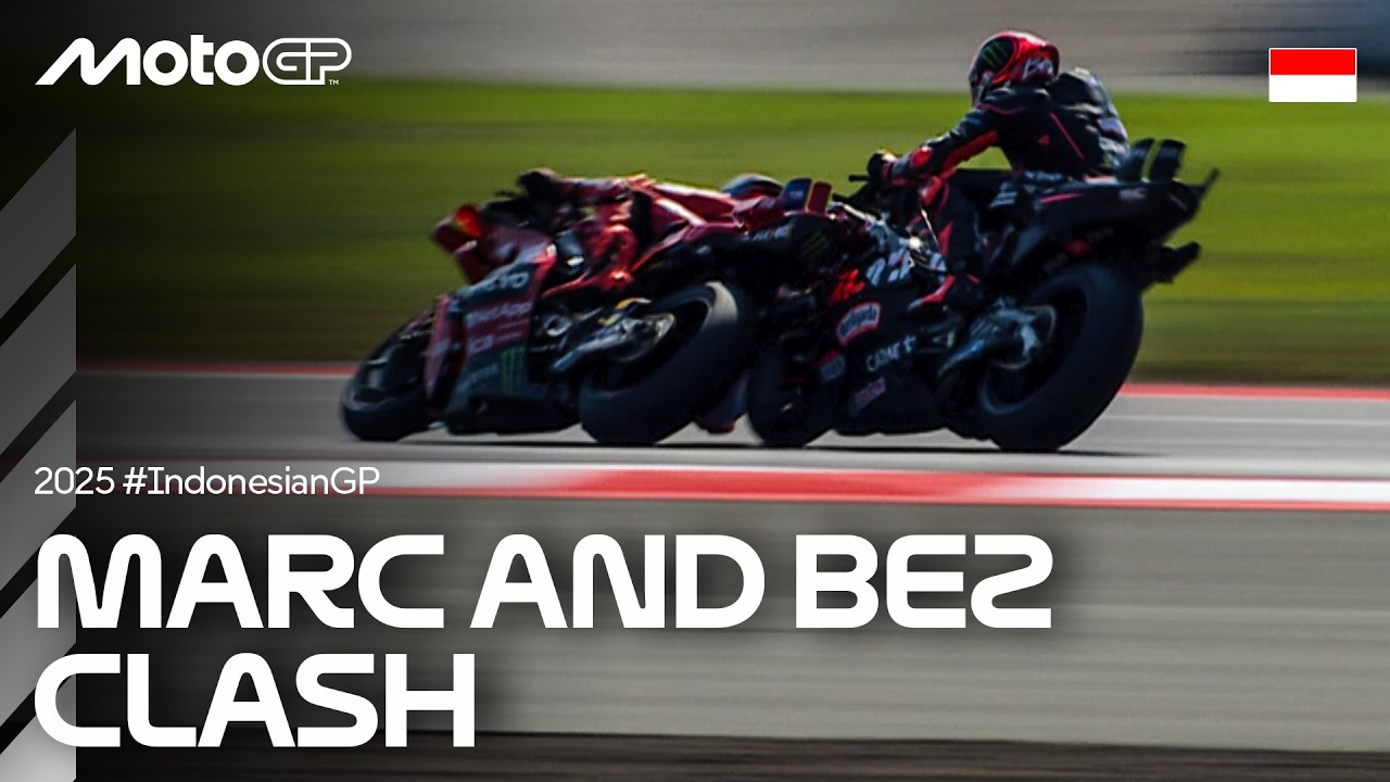 Marc Marquez and Marco Bezzecchi's Mandalika incident 💥