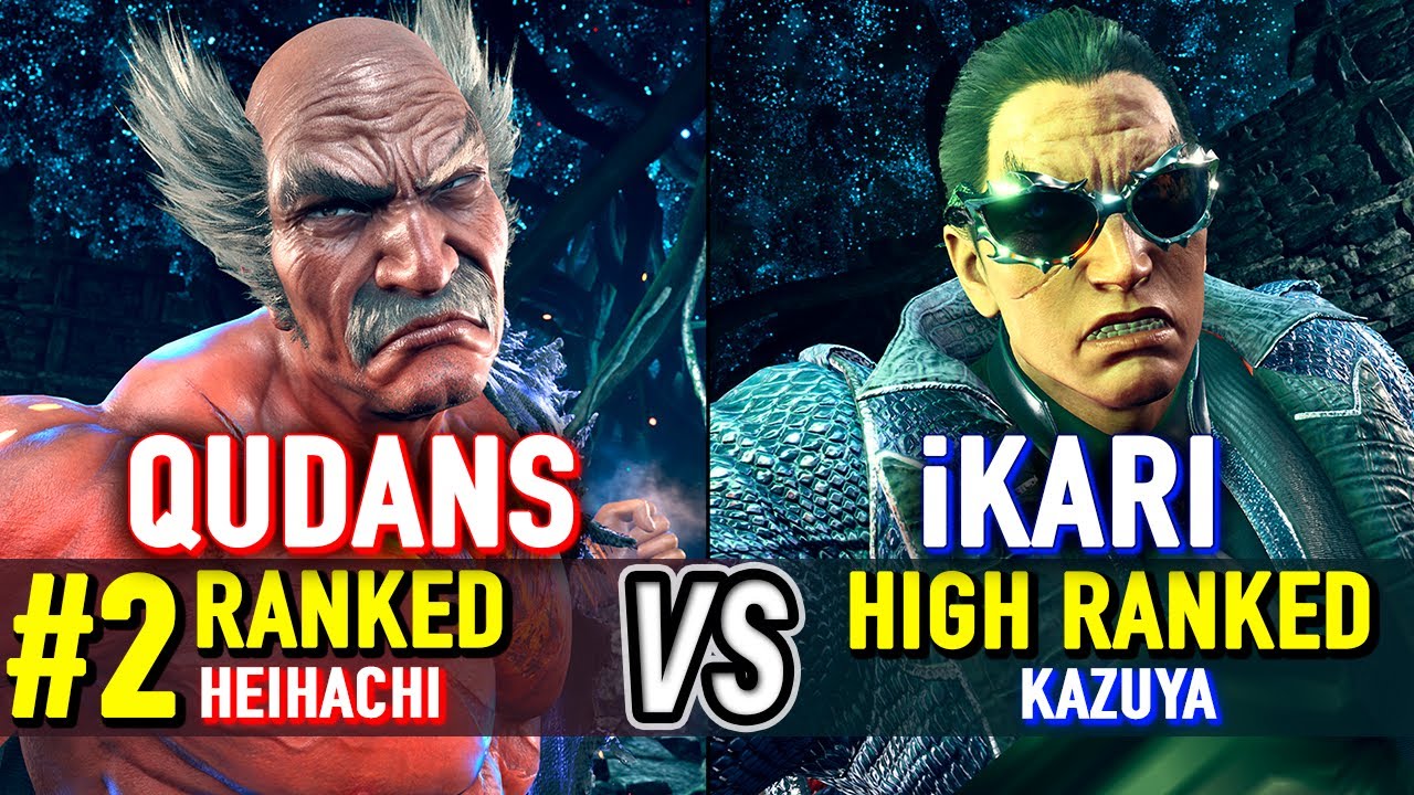T8 🔥 QUDANS (#2 Ranked Heihachi) vs iKARI (High Ranked Kazuya) 🔥 Tekken 8 High Level Gameplay