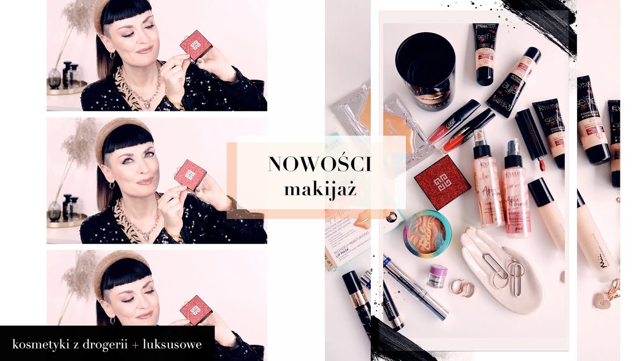 DWA NOWE PODKŁADY, HITOWY BRONZER Z DROGERII, MGIEŁKI GLOW, WINYLOWE SZMINKI/magdalenalach_vlog