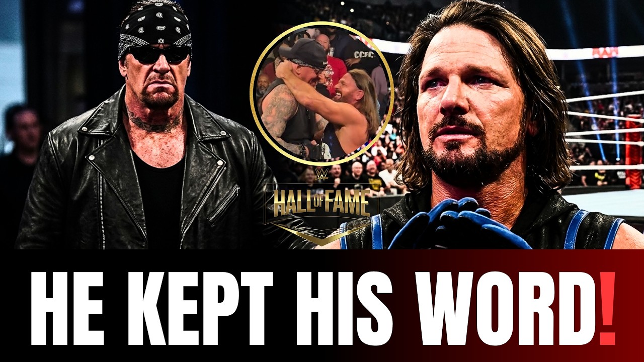Why The Undertaker Returned for AJ Styles... And Only AJ Styles