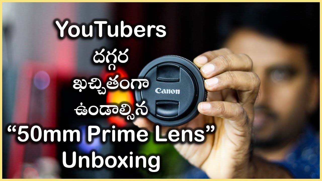 Canon EF 50MM STM Prime Lens Unboxing & Review - Every YouTuber must have this. Lens for youtubers.