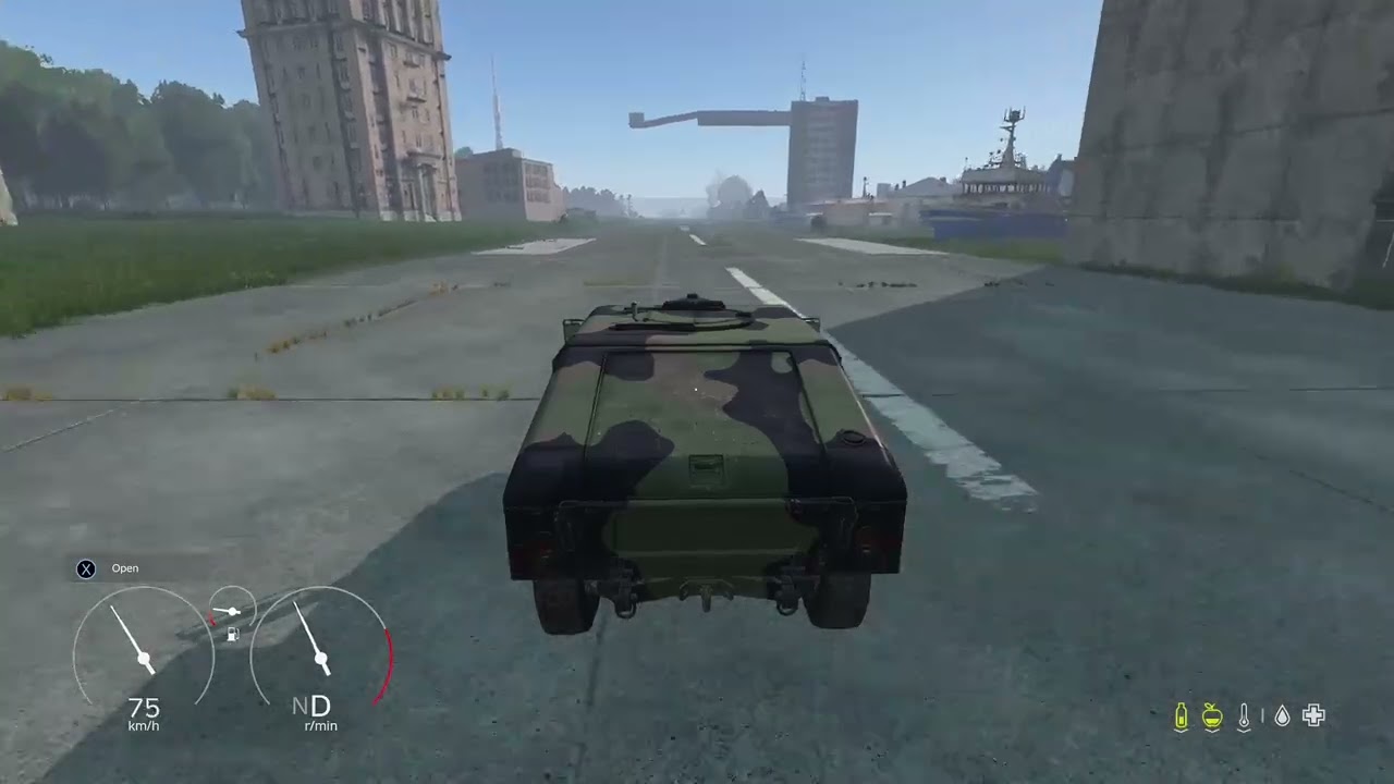 Jumped a ramp with humvee and died 🤣