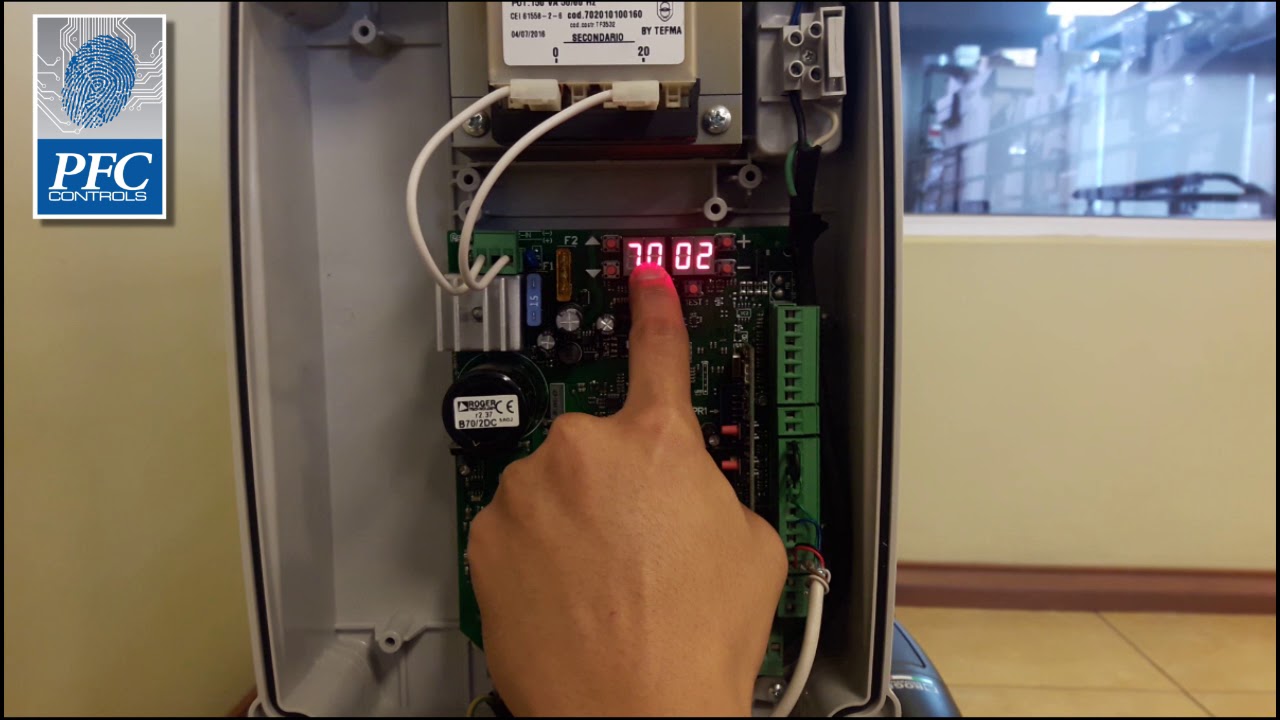 Programación Motor Roger Abatibles