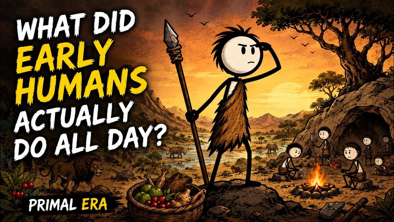 What Did Early Humans Actually Do All Day? | Primal Era