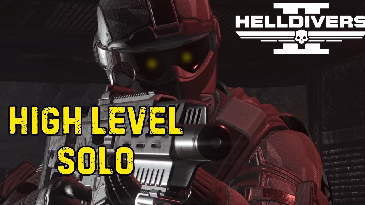 HELLDIVERS 2 | I tried level 8 solo on the new update.