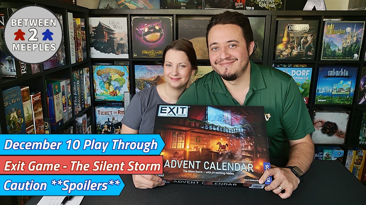Don't Miss the December 10th Challenge! Exit Game The Silent Storm Board Game | Spoilers