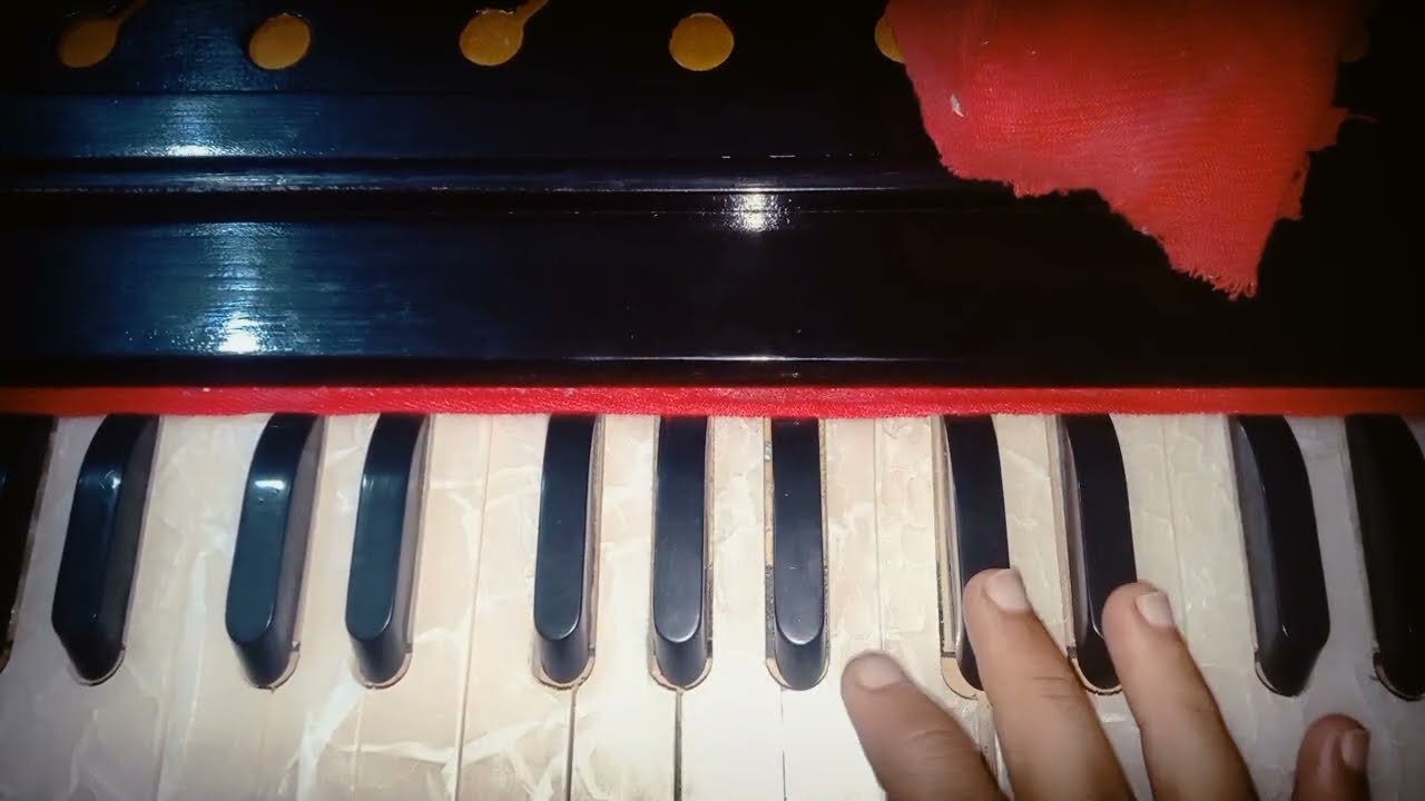 Dil e umeed toda hai kisi ne (  Harmonium Tutorial ) insta @aadiooo8