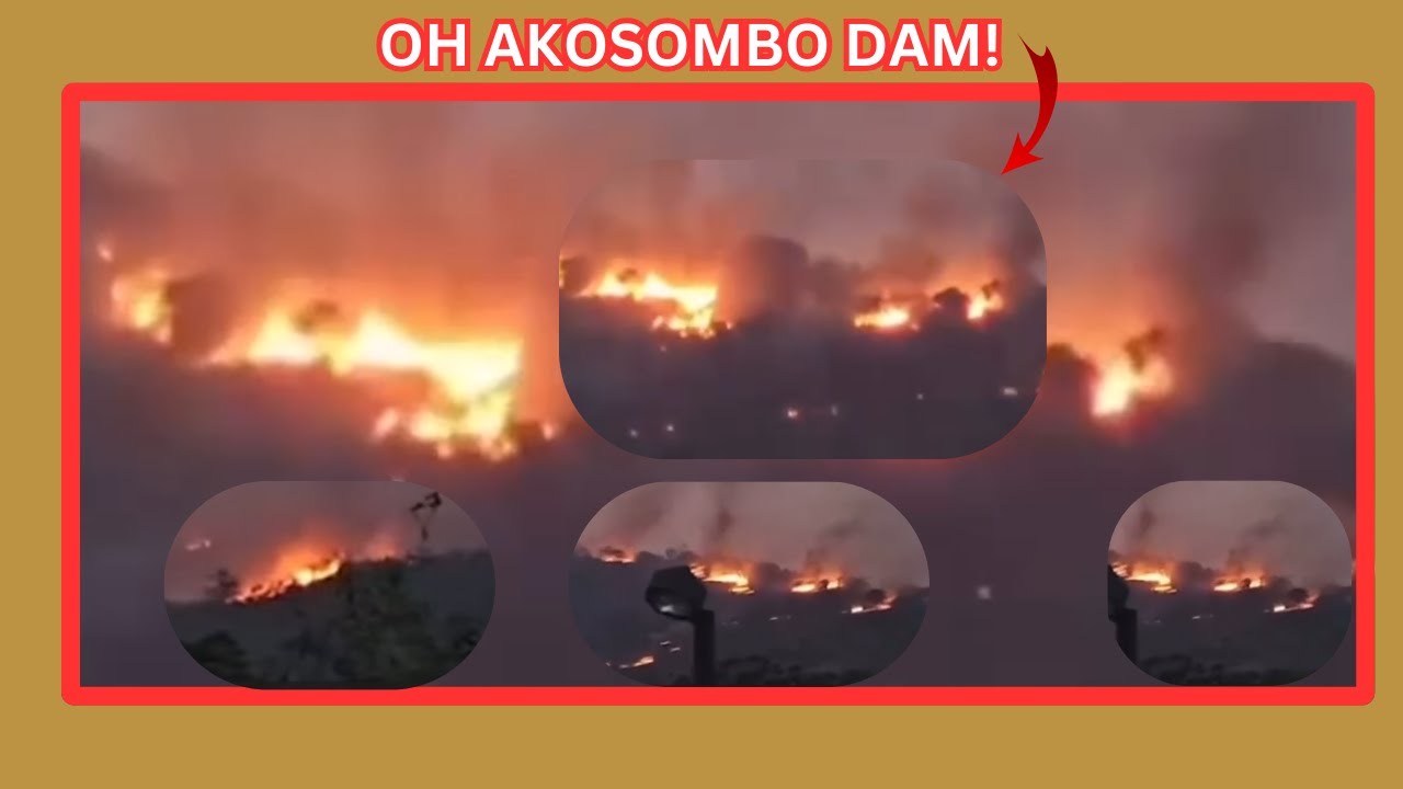 Parts of Akosombo Dam on Fire - What Really Happened!