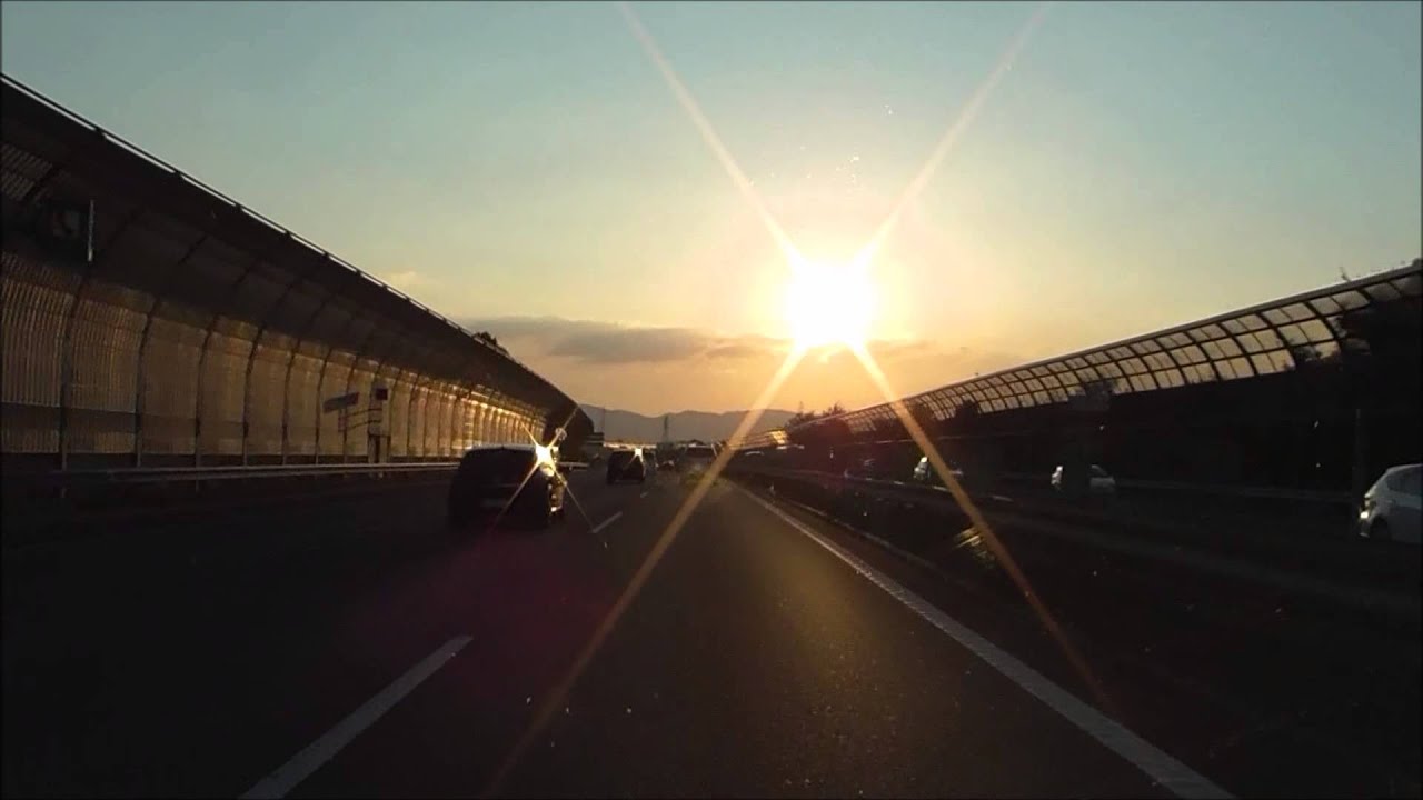 名神高速道路　蒲生IC~大津SA　走行動画　2015・10・17