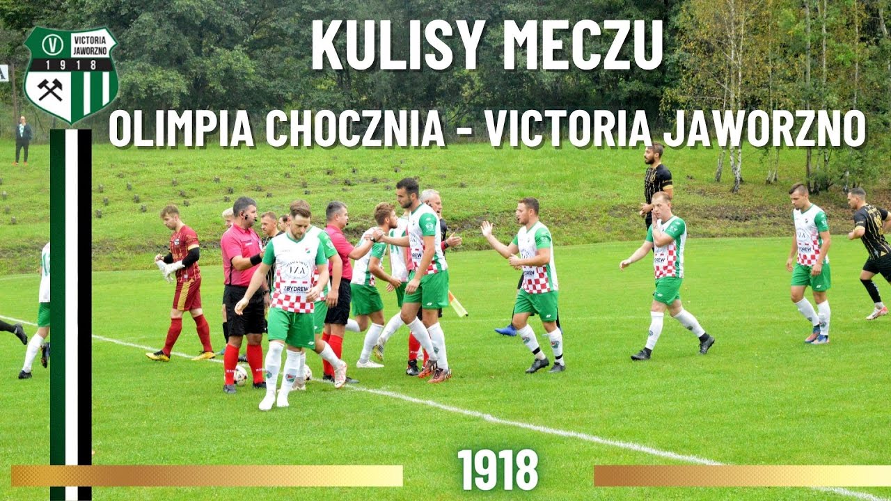 Kulisy meczu  Olimpia Chocznia - Victoria Jaworzno.
