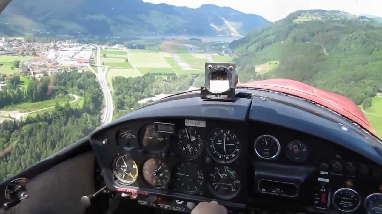 Jodel DR 1050 HB-EFP from LSPG Kägiswil to LSMA Alpnach
