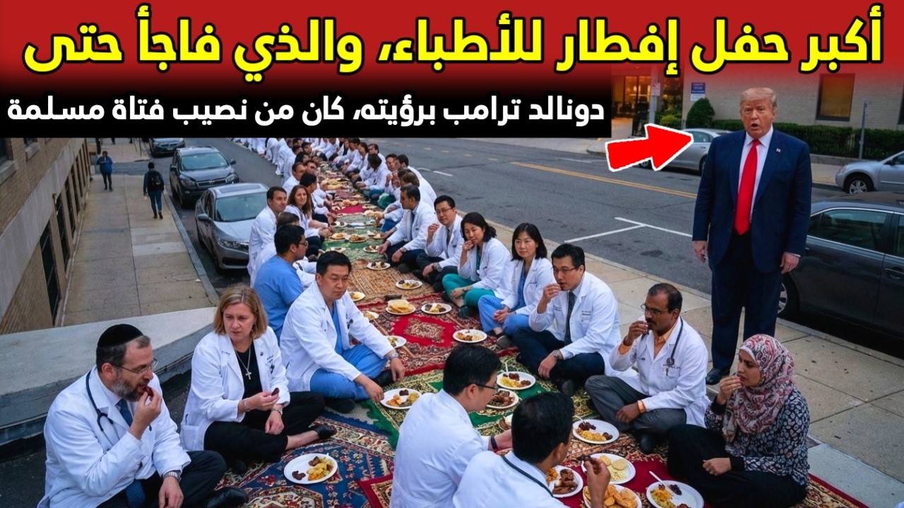 أكبر حفل إفطار للأطباء - فوائد الصيام - قصة فتاة مسلمة