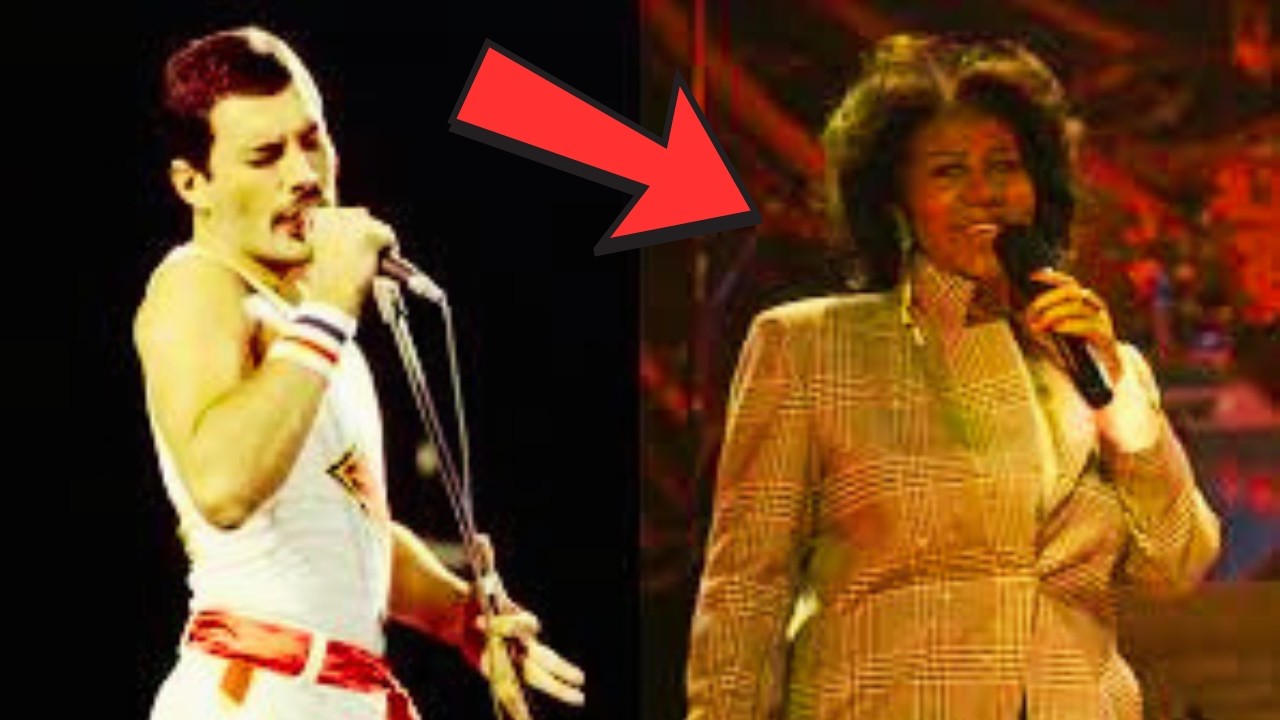 El Día Que Freddie Mercury Conoció a Su Ídolo ¿Qué Le Dijo Aretha Franklin?