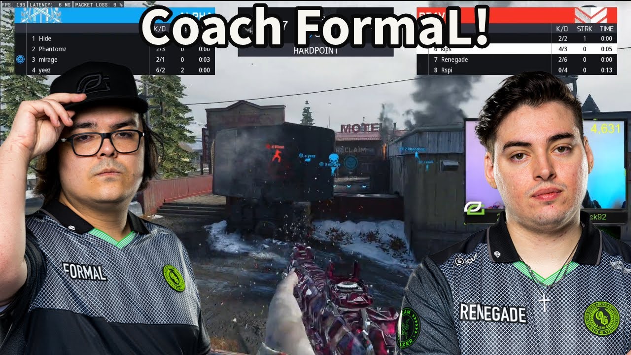 OpTic Formal анализирует и тренирует новый состав HUNTSMEN в профессиональных тренировочных матча...