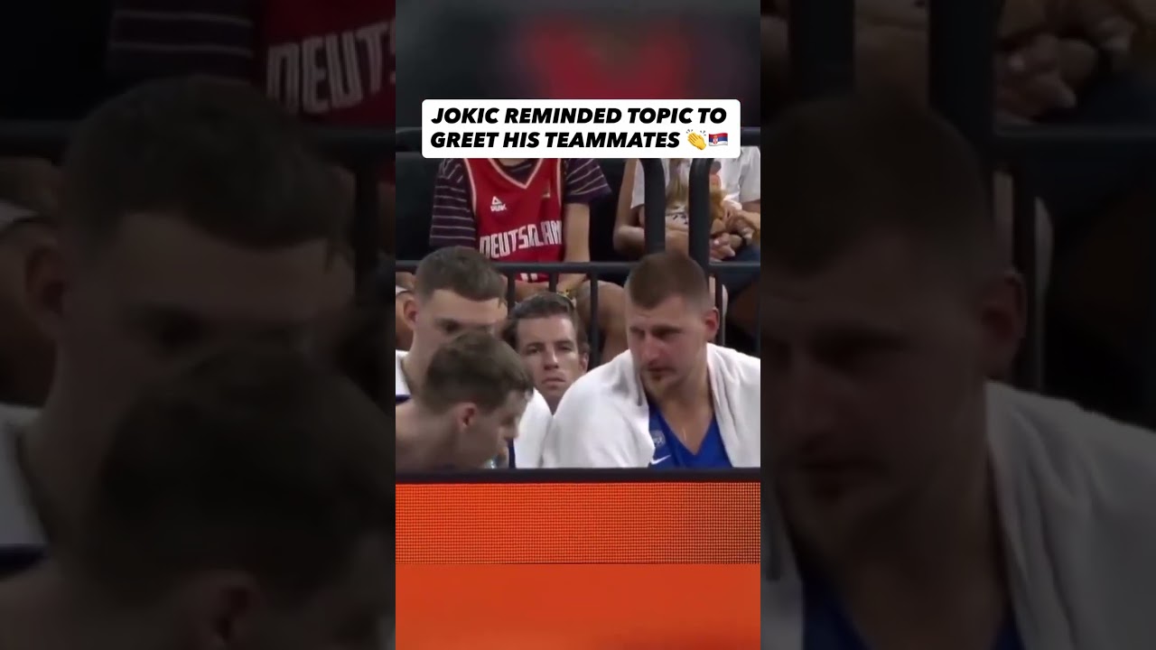 Nikola Jokic didn&rsquo;t like the fact that Nikola Topic didn&rsquo;t high five to everybody 🇷🇸