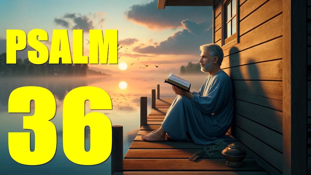 Psalm 36 Reading: Finding Strength in Faith (With words - KJV)