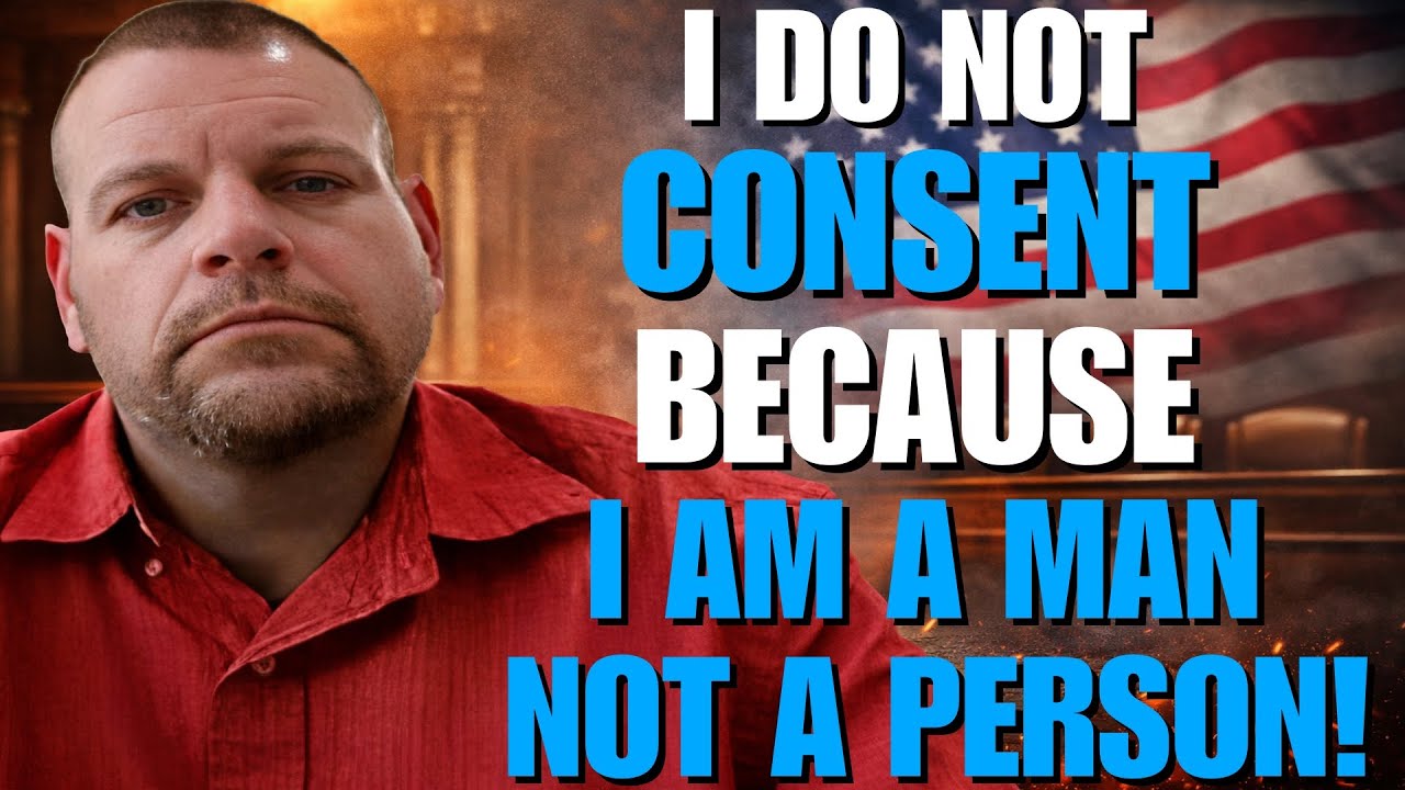 I Am A Man NOT A Person Sovereign Citizen Argument FAILS In Court