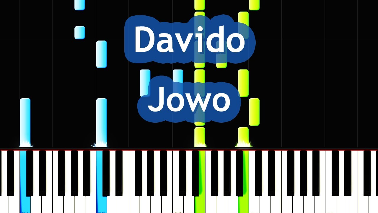 Davido - Jowo Piano Tutorial