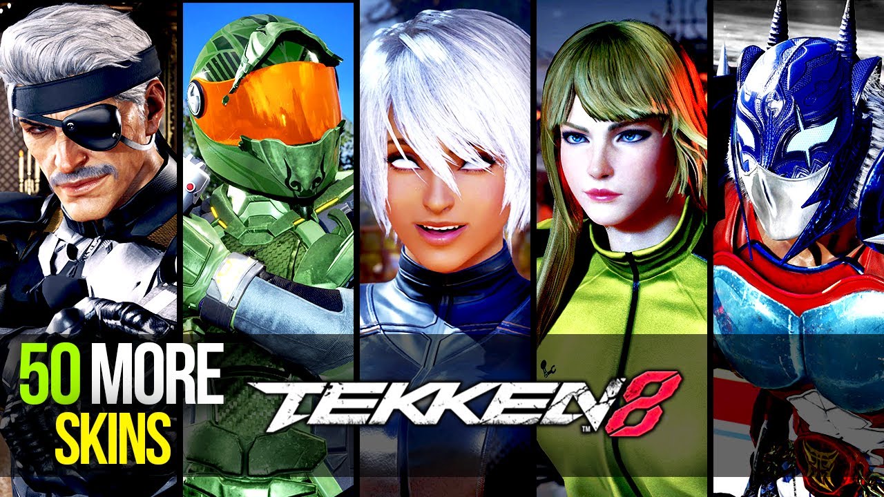 50 MORE SKINS - Tekken 8 Customization