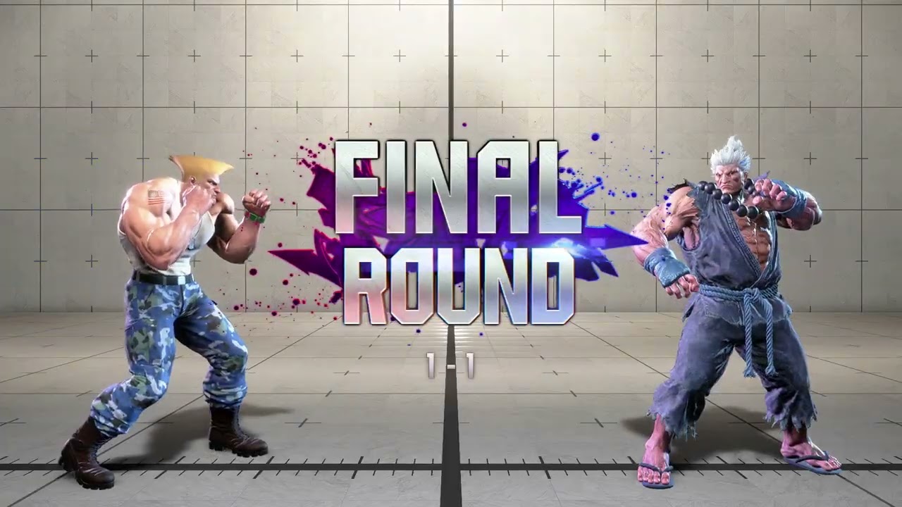 SF6 - earthwormJim (Guile) vs TU-3 (Akuma)