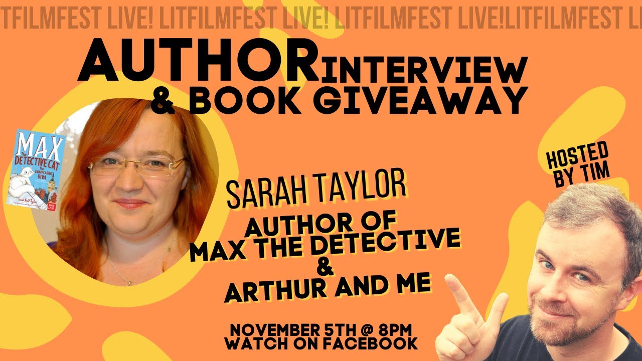 How to write HILARIOUS animal detective books | LitFilmFest Live ep. 8