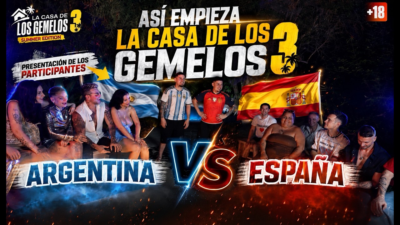 LA CASA DE LOS GEMELOS ASI EMPIEZA /PRESENTACION DE LOS PARTICIPANTES‼️😱