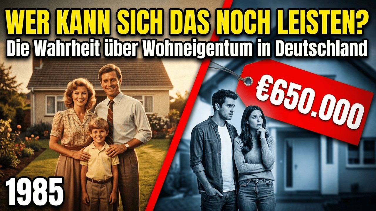 Das Ende der Eigenheim Generation: Wer in Deutschland noch Eigentum besitzen kann