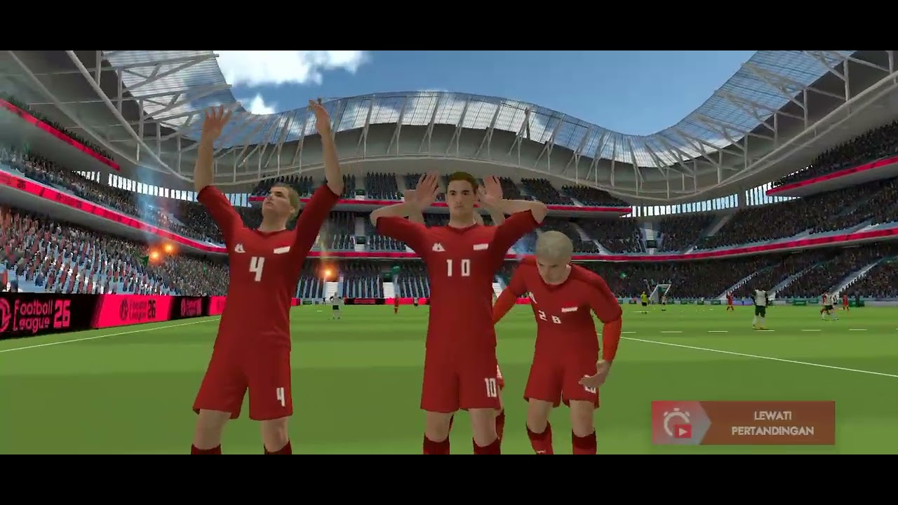Indonesia menang Arab Saudi kalah 6.            0
