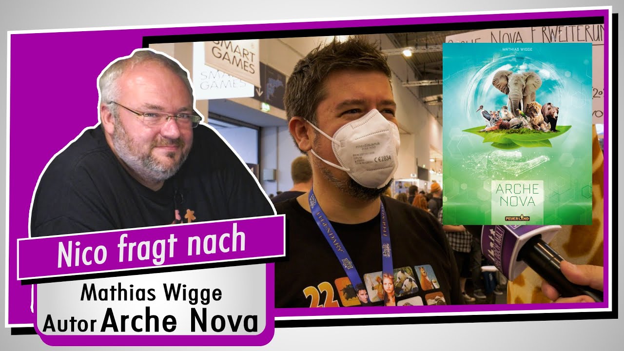 SPIEL 2022 - ARCHE NOVA - Autor Mathias Wigge im Interview - Spiel doch mal!