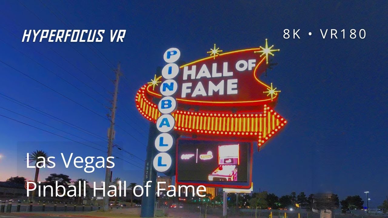 Las Vegas's Hidden Gem: Pinball Paradise for Every Budget (8K VR180 60FPS)