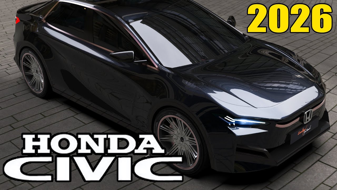 Honda Civic New 2026 может выглядеть как этот концепт