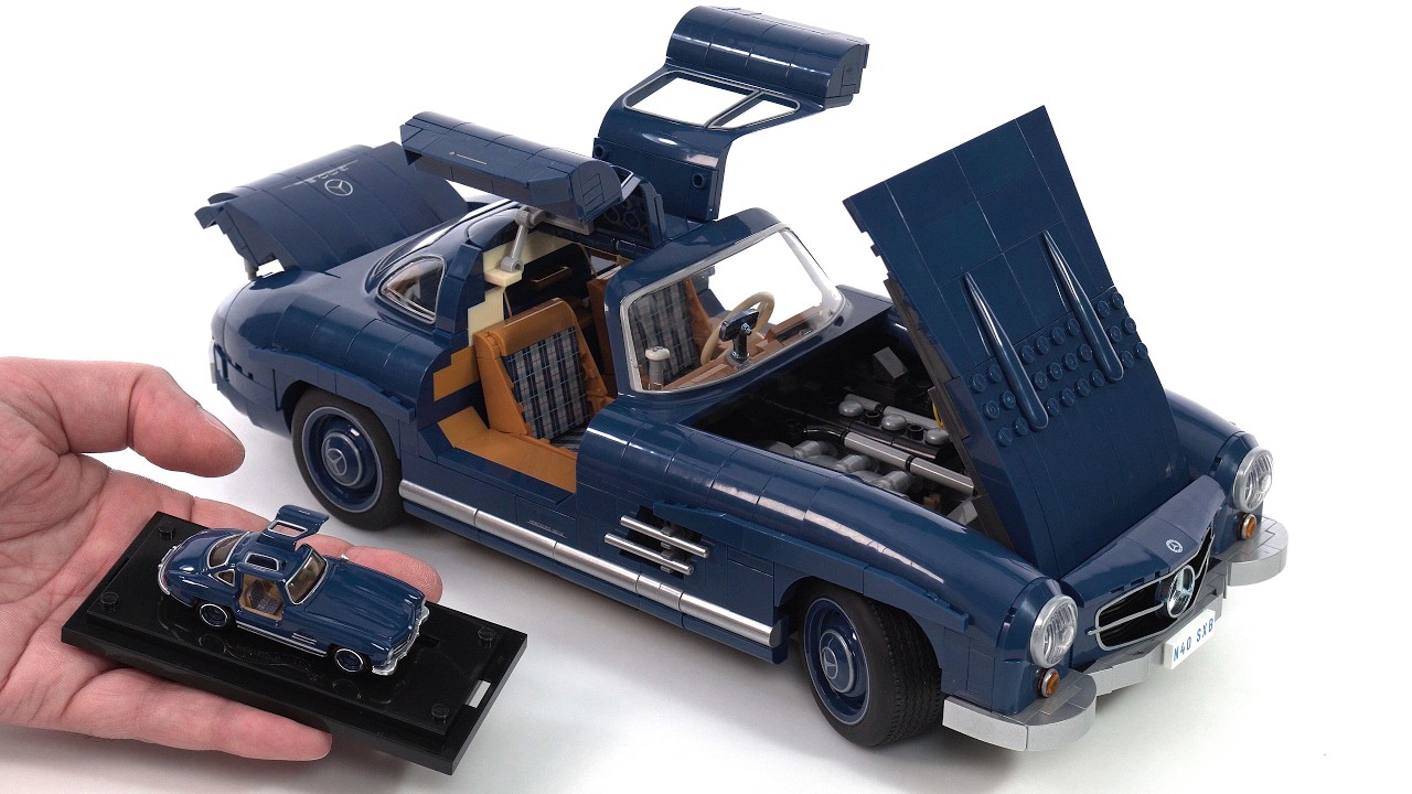 Mattel Brick Shop 300SL set review! Challenging the Icons #NotSponsored HWW25