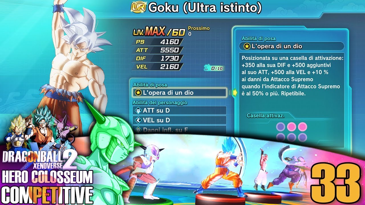 NUOVO GOKU ULTRA ISTINTO! Ho sbagliato TUTTO. - Hero Colosseum Xenoverse 2 Ita