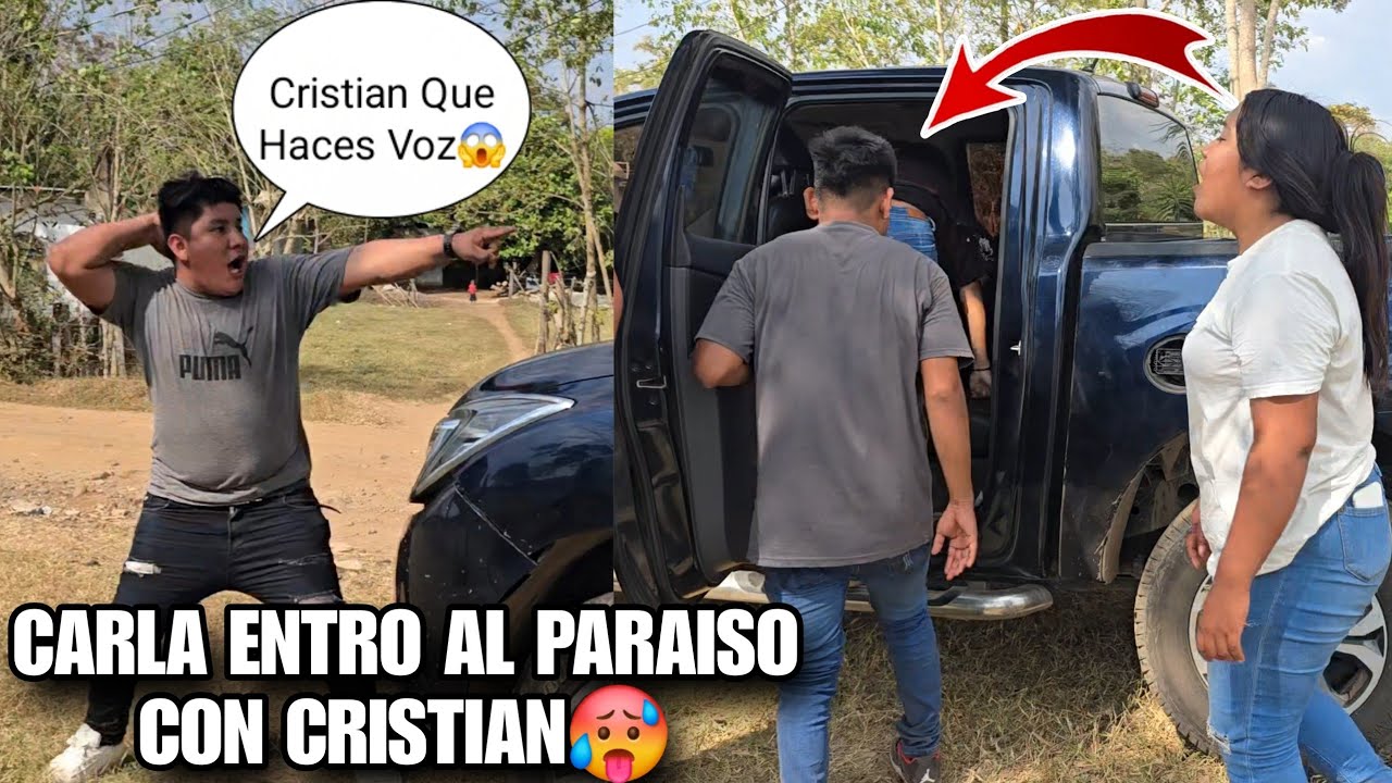 YOLA Llora Al Ver a CARLA Meters3 Con CRISTIAN Cinco Minutos En El Para1so🥵😭Vean Coml Gritab4😱