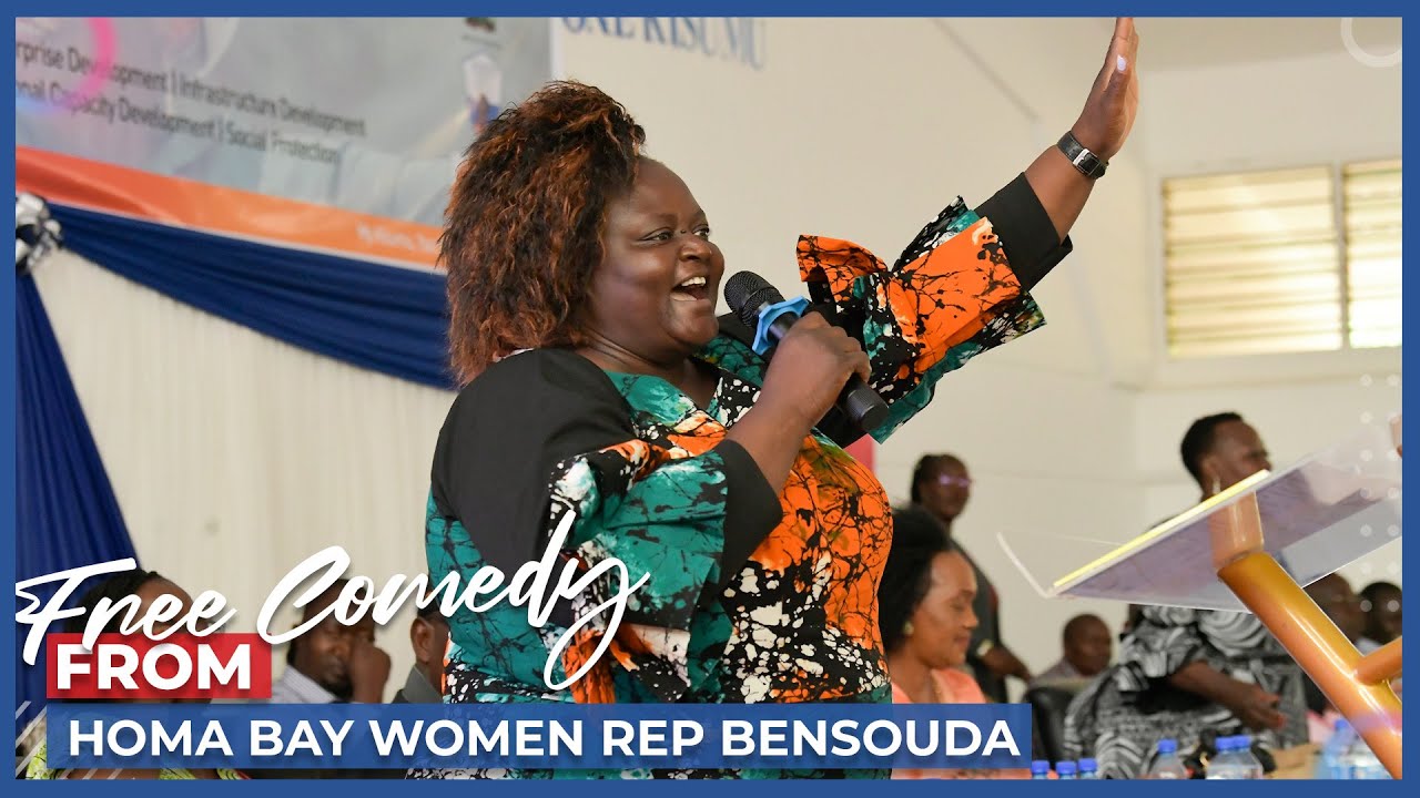 HOMABAY WOMEN REP. BENSOUDA LEAVES KISUMU IN STITCHES WITH THIS FIERY SPEECH