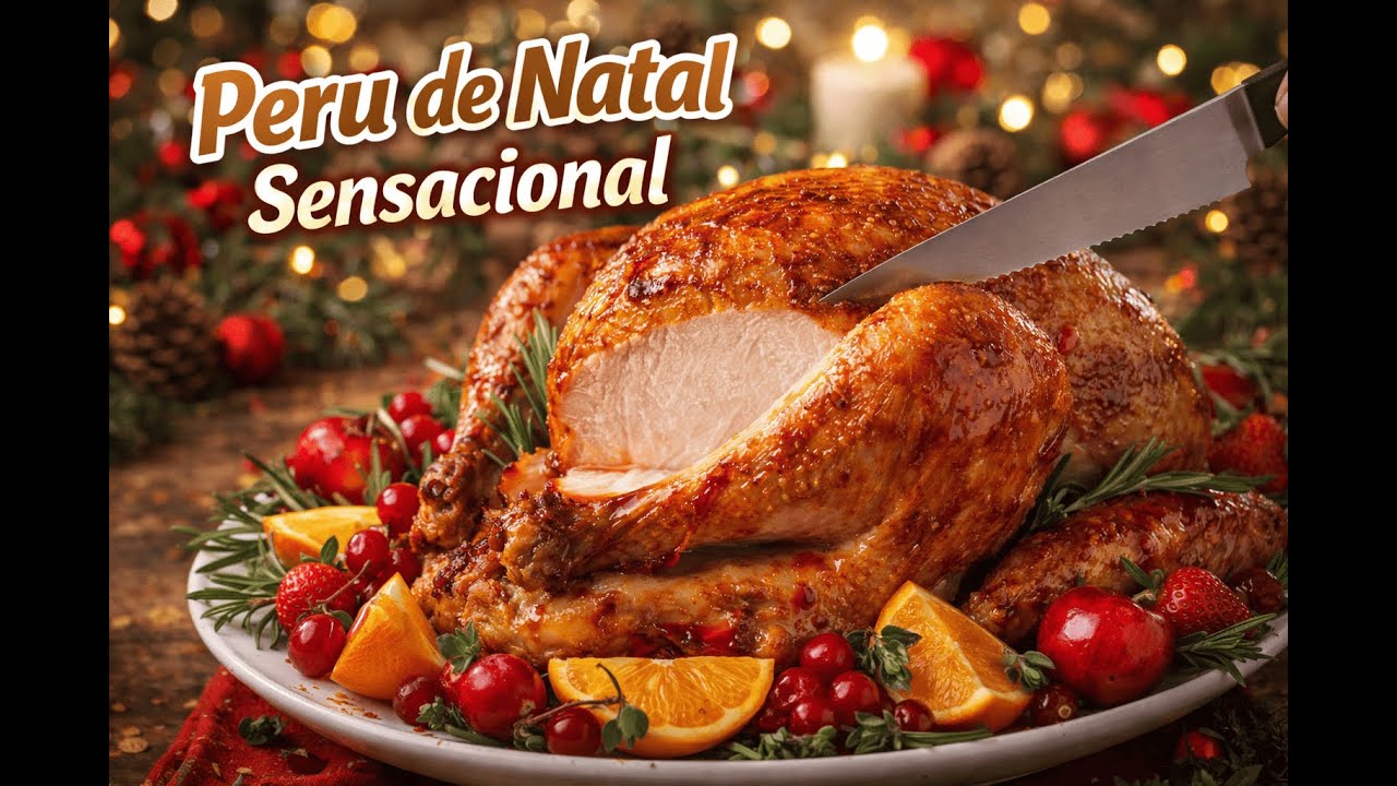 Peru de Natal Sensacional (Receitas de Natal) - Você vai amar!