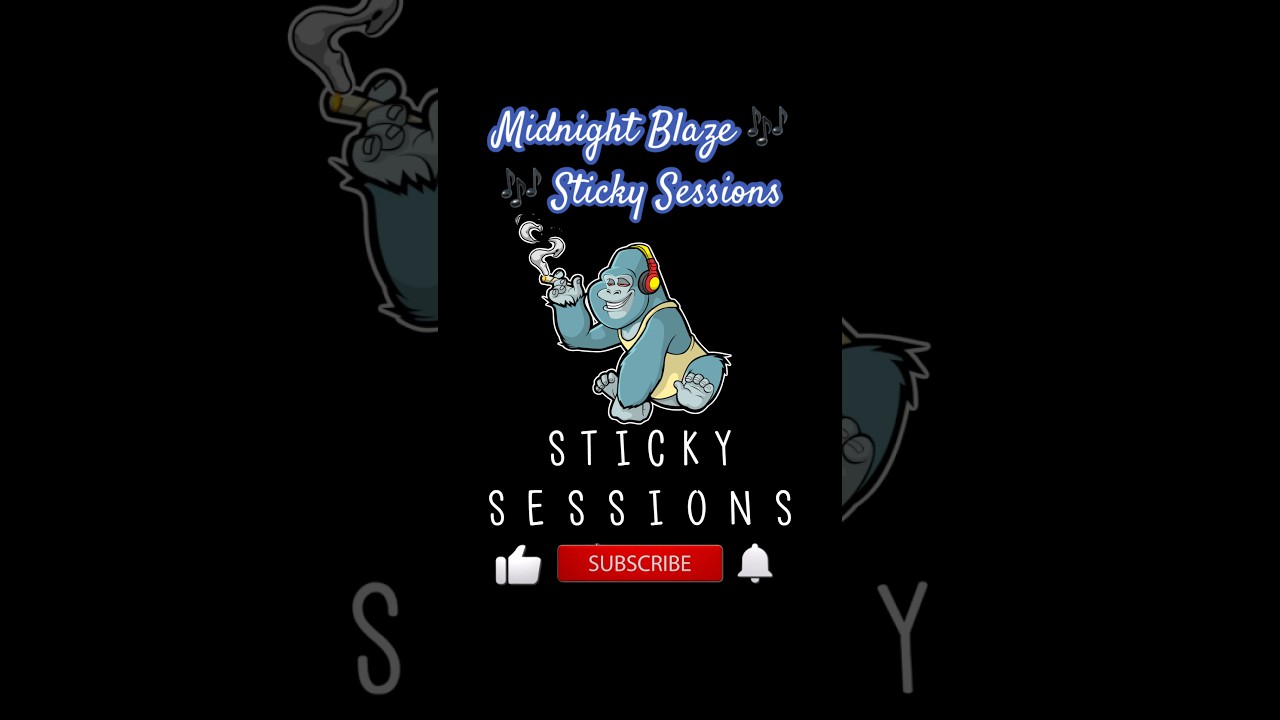 Ambience chill beats for a smoke sesh 🌿💨 Midnight Blaze - Sticky Sessions #lofihiphop #chillmusic