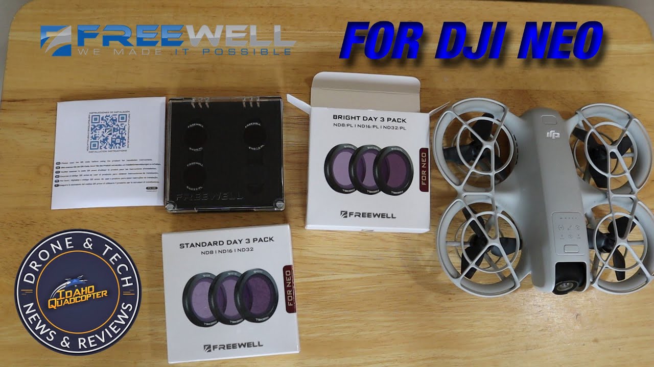 DJI Neo Freewell ND/PL Filter Introduction and Test - And a Flyaway Crash too!