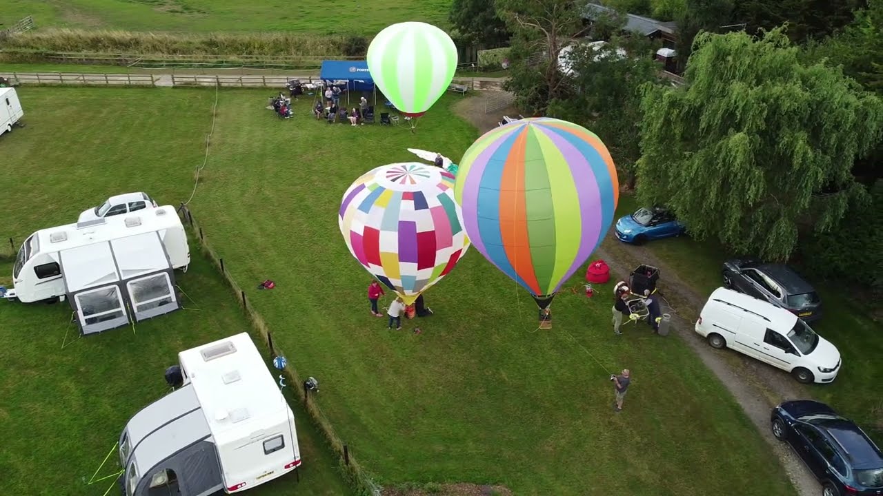 Buttercup Meadows Camping Clipston Model Balloons Weekend