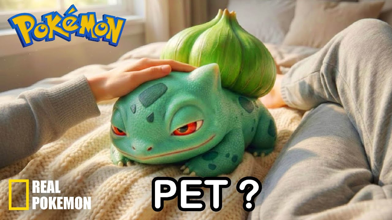 I Simulated Raising a Pet Bulbasaur In Real Life | Realistic Pok&eacute;mon Documentary