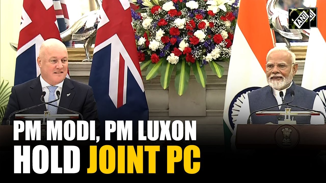India’s PM Modi, New Zealand’s PM Luxon Christopher hold joint press briefing after bilateral meet