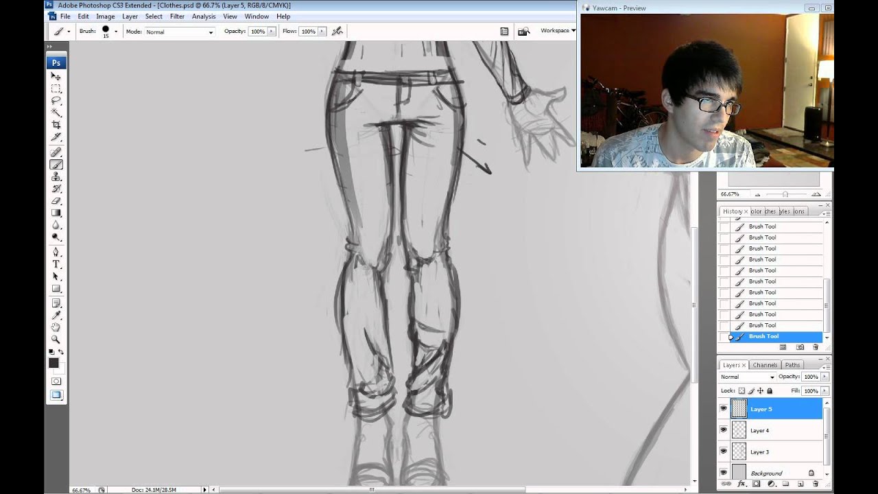 The KNKL SHOW Episode #30: How to draw Clothing and Folds!