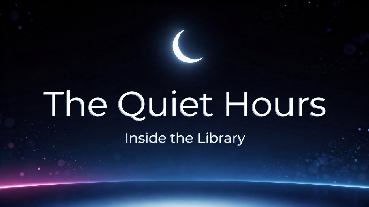 Whispered Night Story – The Quiet Hours Inside the Library