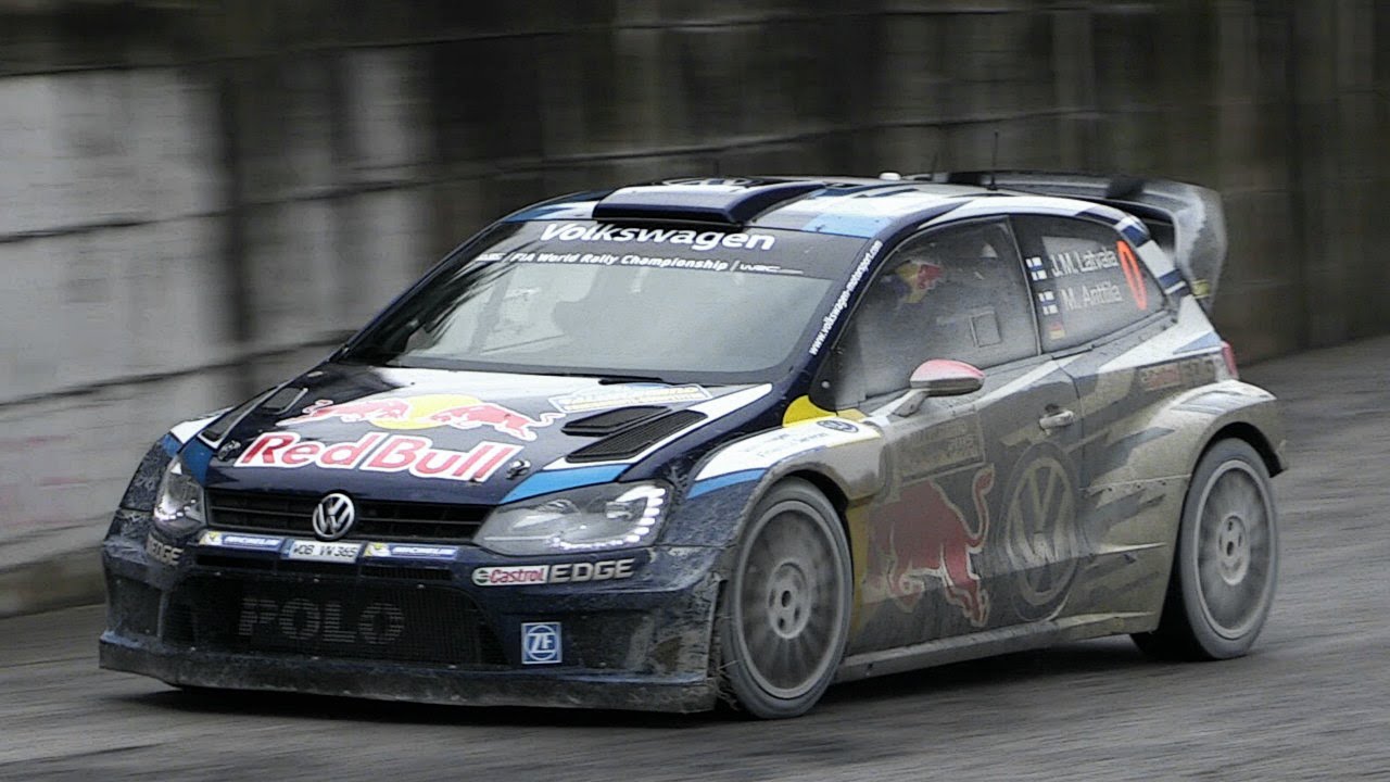 Volkswagen Polo R WRC Sound - Jari-Matti Latvala - Rally Legend 2015