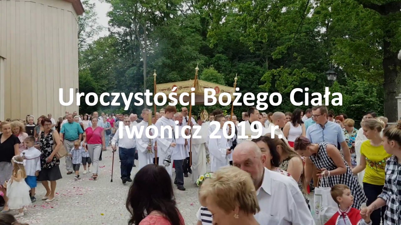 Uroczystość Bożego Ciała -  Iwonicz 2019